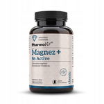 Magnez + Witamina B6 Activ Bezglutenowy 120 Kapsułek - Pharmovit (Classic)