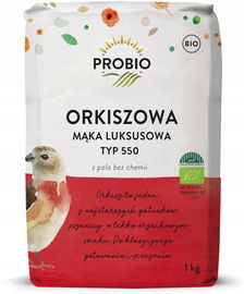Mąka Orkiszowa Luksusowa Typ 550 Bio 1 Kg - Probio