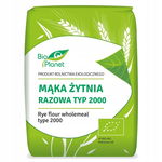 Mąka Żytnia Razowa Typ 2000 Bio 1 Kg - Bio Planet