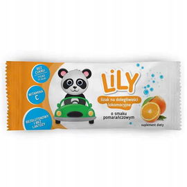 Lizak Na Dolegliwości Lokomocyjne O Smaku Pomarańc