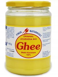 Masło Klarowane Ghee Bio 480 G - Finck Ayurveda