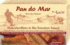 Makrela Filety W Bio Sosie Pomidorowym 120 G (90 G) - Pan Do Mar
