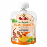 Mus Mango Małpka (Mango - Jogurt) Bez Dodatku Cukrów Od 8 Miesiąca Bio 85 G