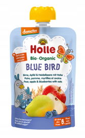 Mus Niebieski Ptak (Gruszka - Jabłko - Jagoda - Owies) Bez Dodatku Cukrów O