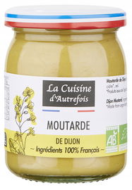 Musztarda Dijon Bio 215 G - La Cuisine D Autrefois