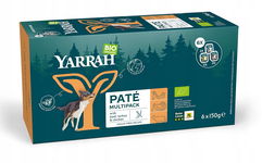 Multipack Pasztet Bio (6 X 150 G) 900 G - Yarrah