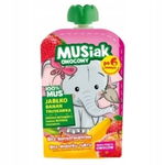 Mus Owocowy Jabłko Banan Truskawka Musiak, 100G