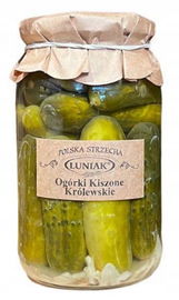 Ogórki Kiszone Królewskie 710 G (410 G) - Luniak