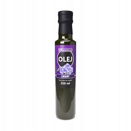Olej Lniany Tłoczony Na Zimno 250 Ml - Naturavena