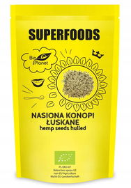 Nasiona Konopi Łuskane Bio 200 G - Bio Planet