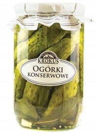 Ogórki Konserwowe 650 G (320 G) - Krokus