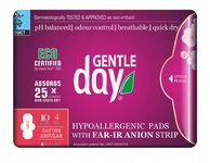 Podpaski Higieniczne Z Paskiem Anionowym Na Dzień 10 Szt. - Gentle Day