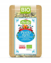 Pestki Dyni Ciemnozielone Bio (Polska) 300 G - Bio Raj
