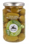 Oliwki Zielone Bella Di Cerignola Z Pestką W Zalewie Bio 350 G (180 G) - Al