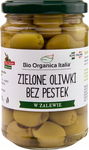 Oliwki Zielone Bez Pestek W Zalewie Bio 280 G (150 G) (Słoik) - Bio Organic