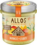 Pasta Kremowa Z Mango I Curry Bezglutenowa Bio 140 G - Allos