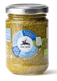 Pesto Bazyliowe Z Tofu Wegańskie Bio 130 G - Alce Nero