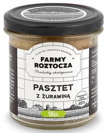 Pasztet Drobiowo - Wieprzowy Z Żurawiną Bio 180 G (Słoik) - Farmy Roztocza