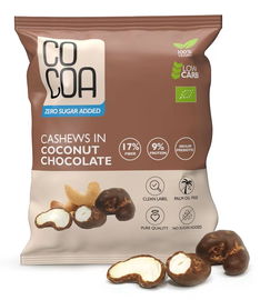 Orzechy Nerkowca W Czekoladzie Kokosowej Bez Dodatku Cukrów Bio 70 G - Coco
