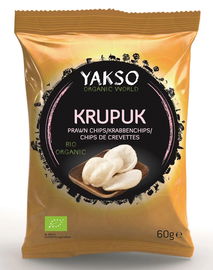 Prażynki Krewetkowe (Krupuk) Bio 60 G - Yakso