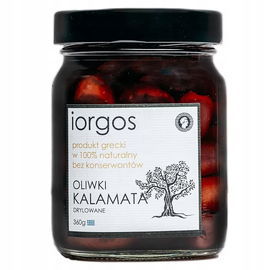 Oliwki Kalamata Premium Drylowane Iorgos 360 Gram