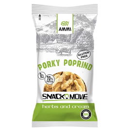 Prażynki Wieprzowe Keto Zioła I Śmietanka Ammi 40 Gram