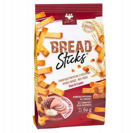 Paluszki Chlebowe Szynka I Śmietana Bread Sticks 60G