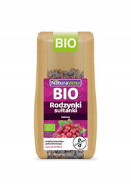 Rodzynki Sułtanki Bezglutenowe Bio 200 G - Naturavena