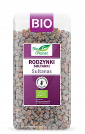 Rodzynki Sułtanki Bezglutenowe Bio 400 G - Bio Planet