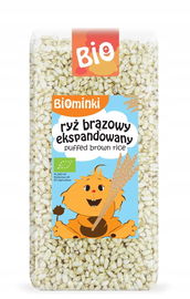 Ryż Brązowy Ekspandowany Bio 75 G - Biominki