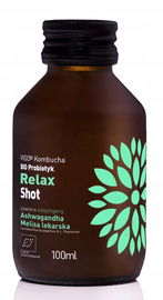 Shot Kombucha Probiotyk Relax Bezglutenowy Bio 100 Ml - Vigo