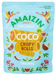 Rurki Waflowe Kokosowe Bezglutenowe Bio 140 G - Amaizin