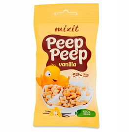 Płatki Śniadaniowe Peep Peep - Waniliowe Do Kieszeni Mixit, 25G