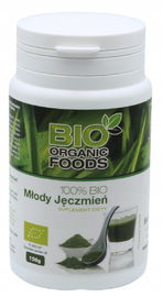 Sok Z Młodego Jęczmienia Sproszkowany Bio 150 G - Bio Organic Foods