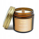 Świeca Sojowa Zapachowa Z Drewnianym Knotem Palo Santo 120 Ml - Your Candle