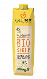 Syrop O Smaku Kwiatów Czarnego Bzu Bio 1 L - Hollinger