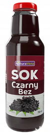 Sok Z Czarnego Bzu 100 % 750 Ml - Naturavena