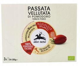 Sos Pomidorowy Passata Bio (3 X 200 G) 600 G - Alce Nero