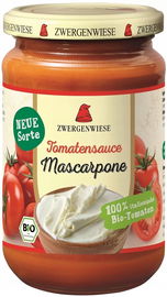Sos Pomidorowy Z Mascarpone Bezglutenowy Bio 340 Ml - Zwergenwiese