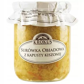 Surówka Obiadowa Z Kapusty Kiszonej 500 G - Krokus