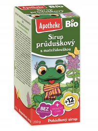 Syrop Dla Dzieci Z Tymianku I Dzikiej Róży Po 1 Roku Bio 250 G - Apotheke