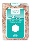 Sól Himalajska Różowa Grubo Mielona 600 G - Crystalline Planet