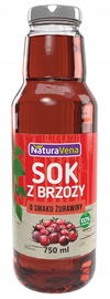 Sok Z Brzozy Z Żurawiną 750 Ml - Naturavena