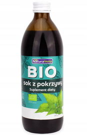 Sok Z Pokrzywy Bio 500 Ml - Naturavena