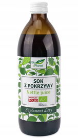 Sok Z Pokrzywy Bio 500 Ml - Bio Planet