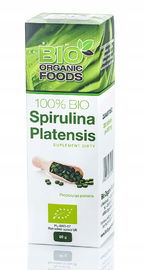 Spirulina Platensis Bio (250 Mg) 320 Tabletek - Bio Organic Foods