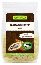 Tłuszcz Kakaowy W Krążkach Bio 100 G - Rapunzel