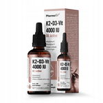 Witamina K2 + D3 W Kroplach Bezglutenowe 30 Ml - Pharmovit (Clean Label)