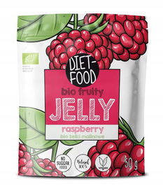 Żelki Malinowe Bio 50 G - Diet-Food