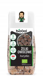 Żelki Owocowe Bez Dodatku Cukrów Bezglutenowe Bio 90 G - Biogol